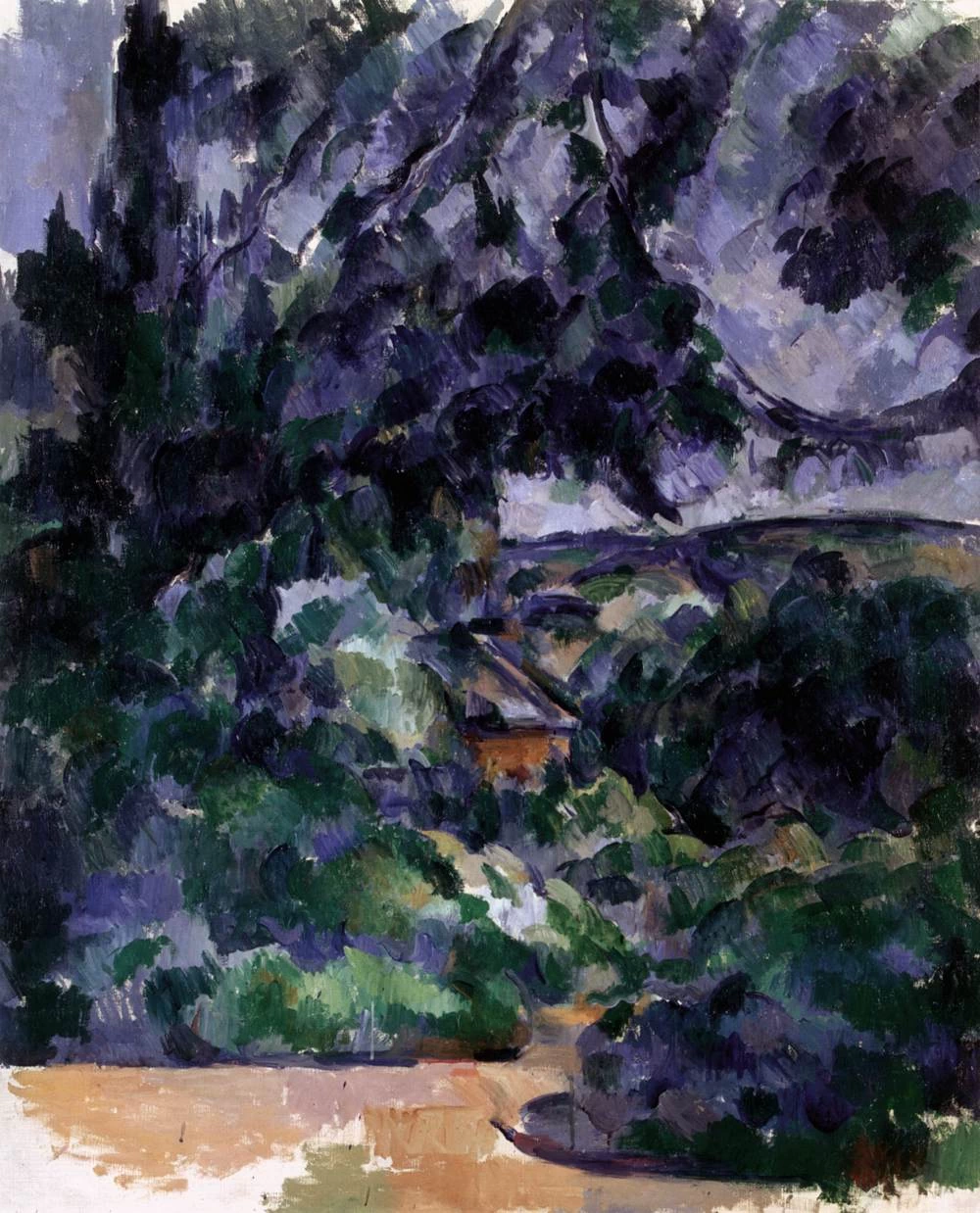 Paesaggio blu, 1904 - he Hermitage, St. Petersburg